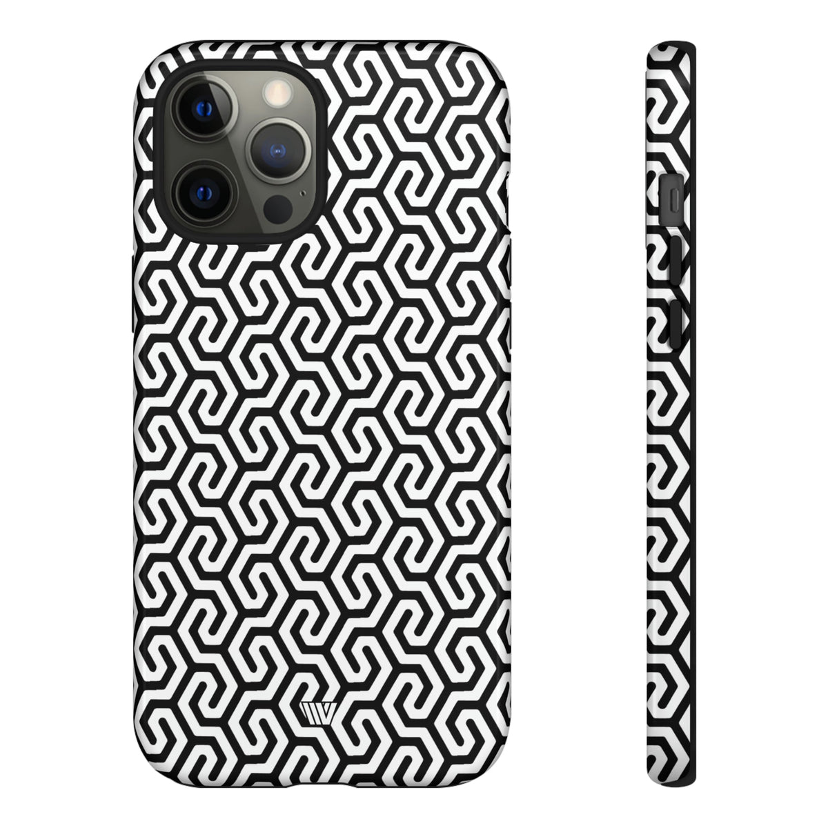 Tough Phone Case Dual-layer Protection TWISTED GRID