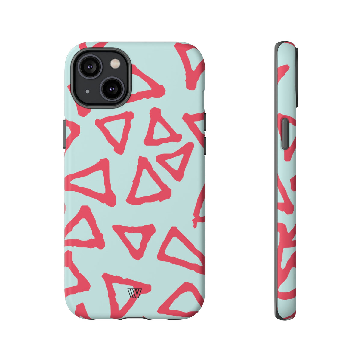 Triangle Doodle Tough Protective Phone Case