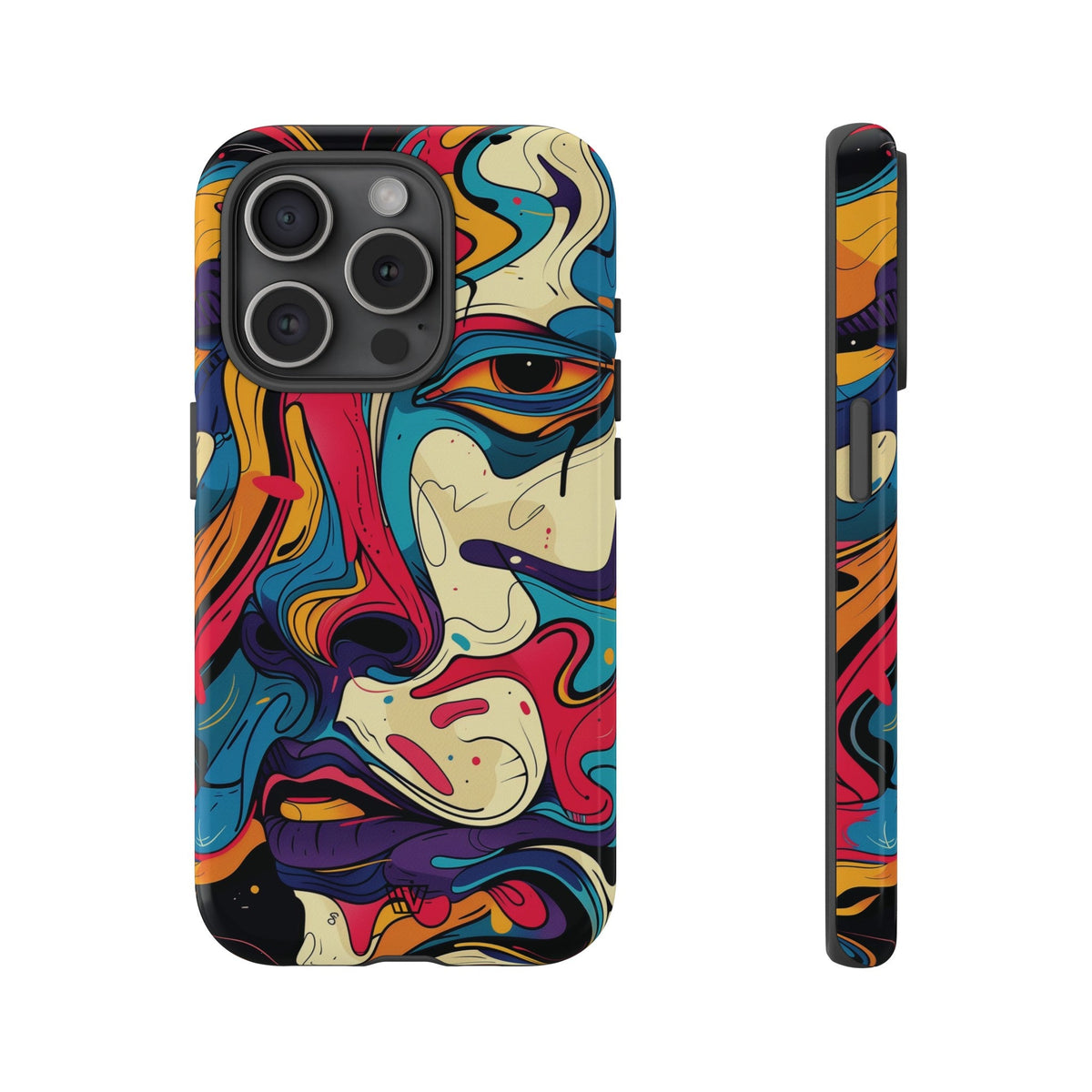 Tough Impact Resistant Phone Case ABSTRACT GAZE