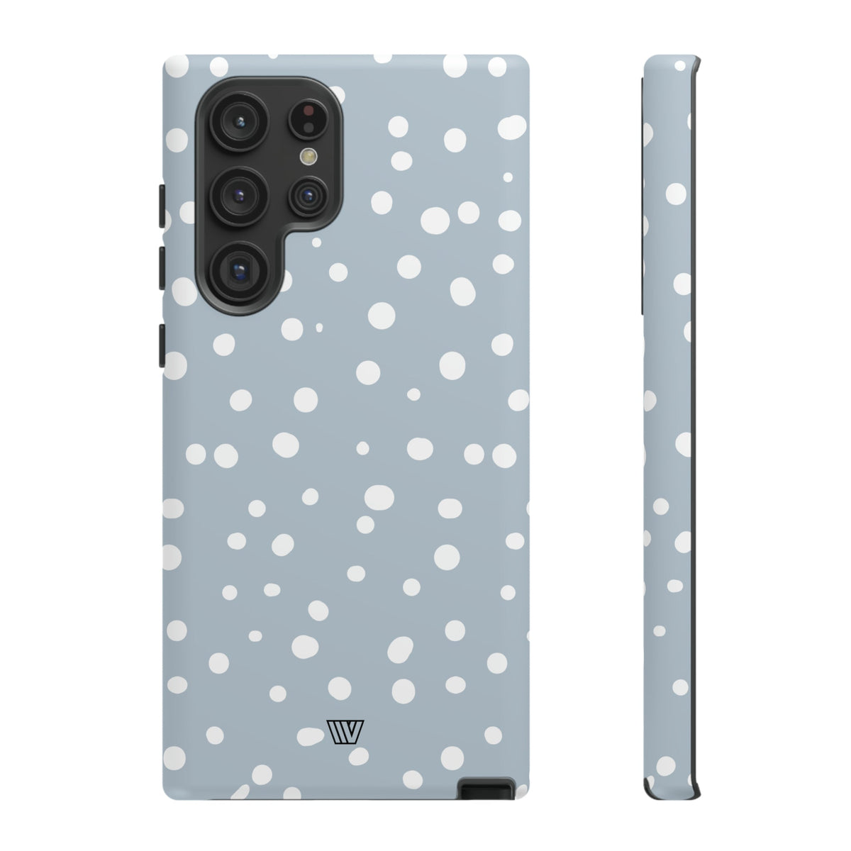 Blue Haze Dots Tough Phone Case Dual-Layer Protective Phone Case