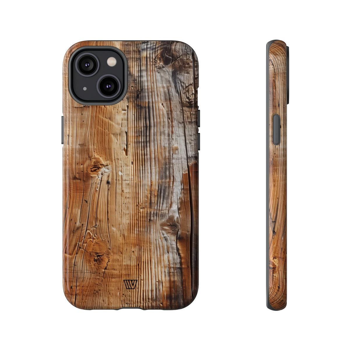 Tough Polycarbonate Dual-Layer Phone Case WOOD