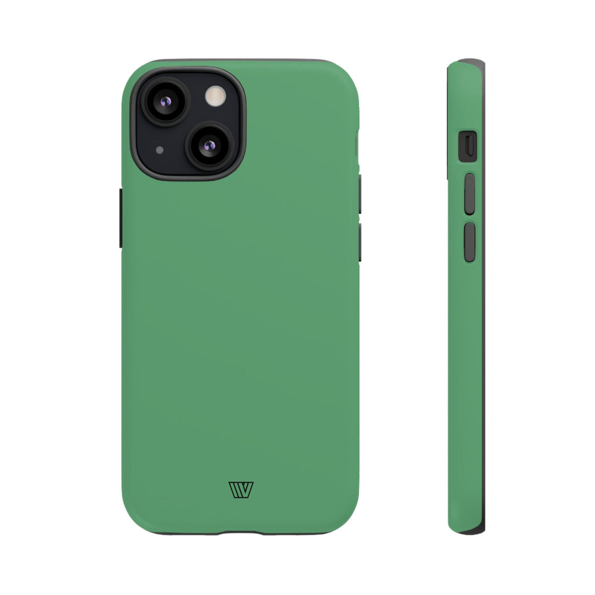 Tough Phone Case Impact-Resistant Dual-Layer AQUA FOREST GREEN