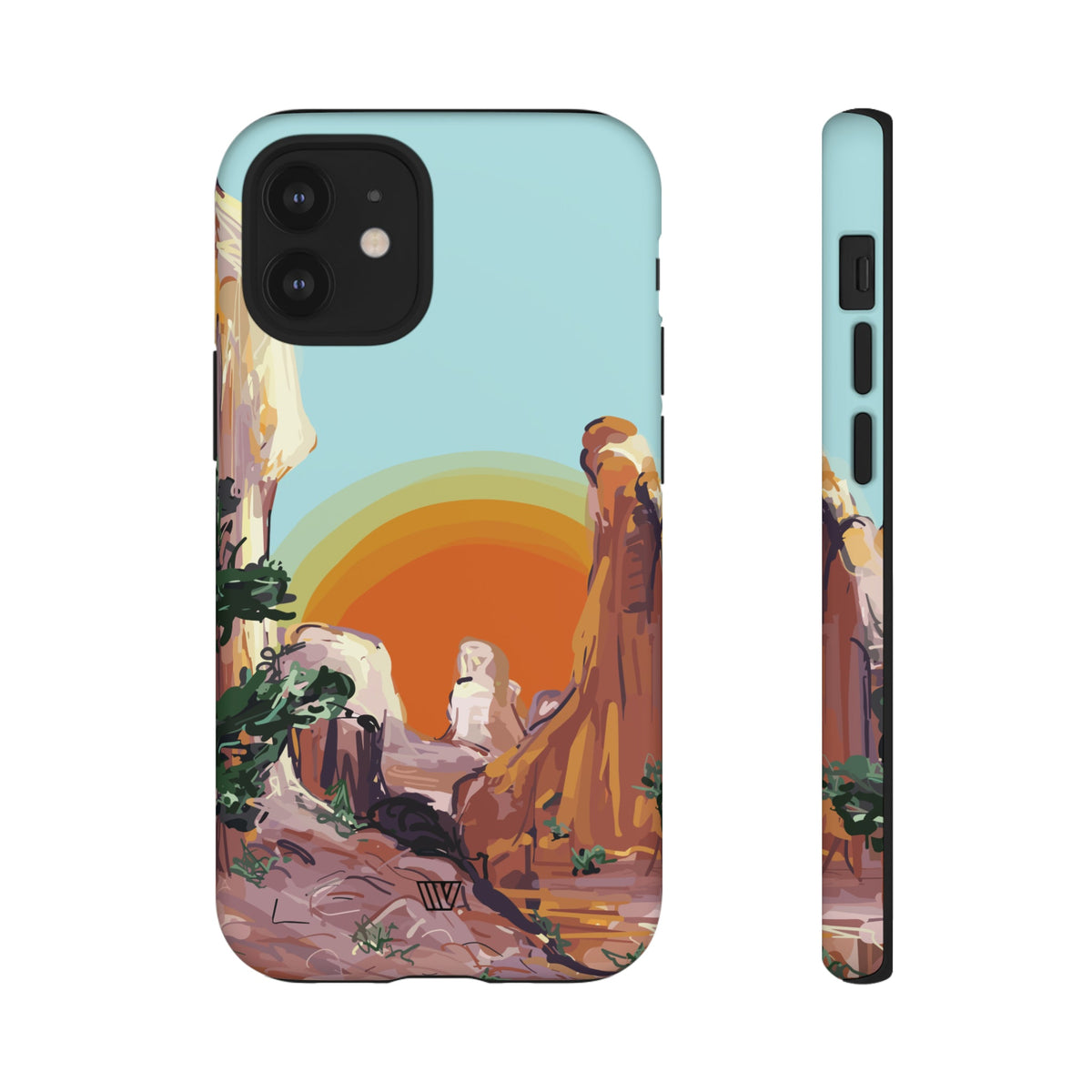 Tough Phone Case 8ft Drop Tested DESERT SUNRISE TROVVVE X EARTH FORMATIONS