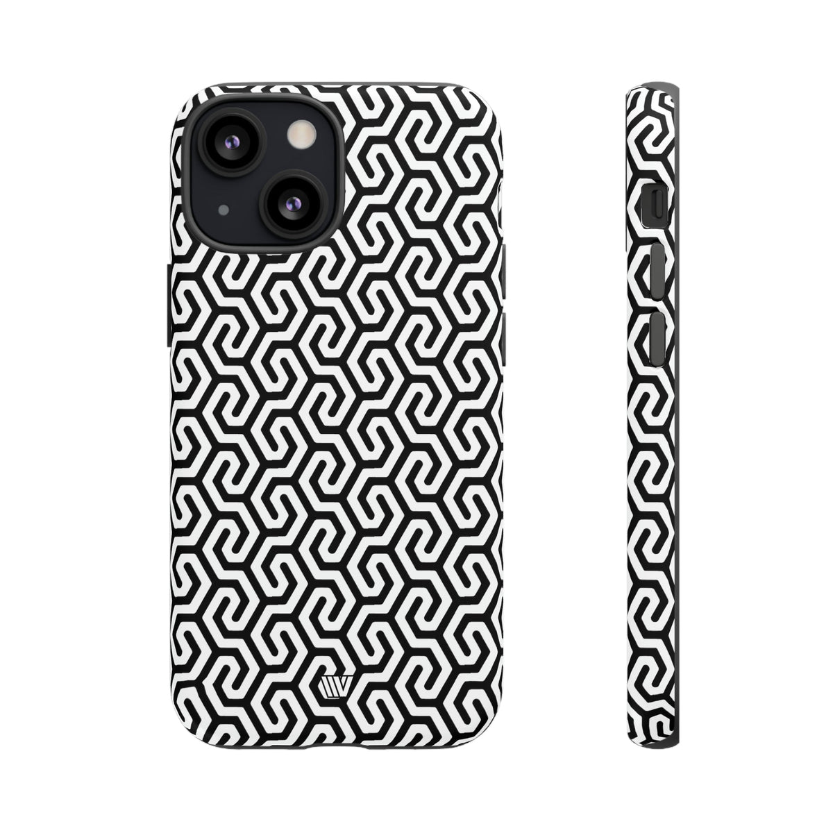 Tough Phone Case Dual-layer Protection TWISTED GRID