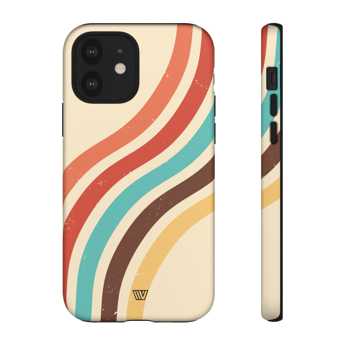 Vintage Stripe Tough Durable Phone Case