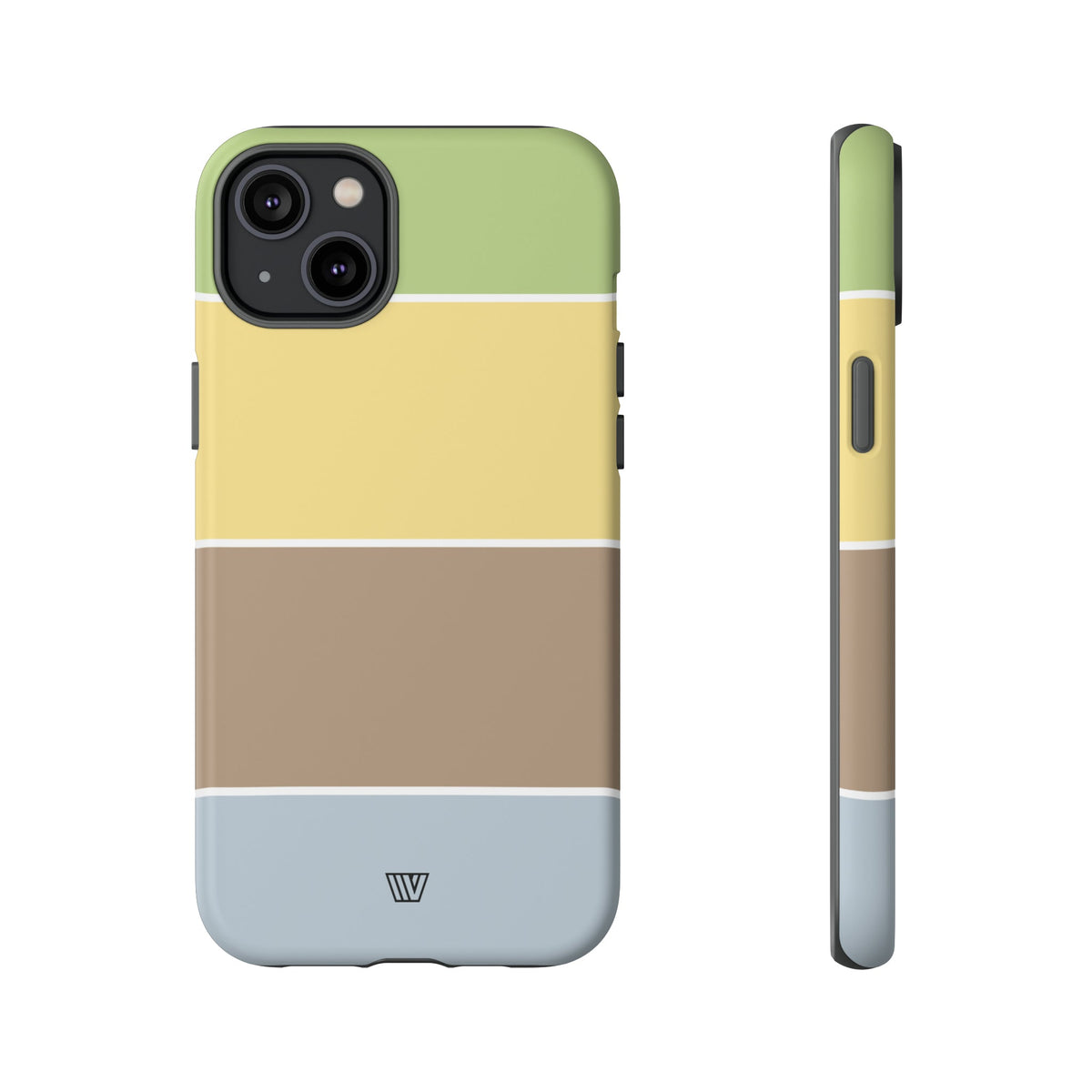 Bold Stripes Tough Phone Case Dual-Layer Impact Resistant