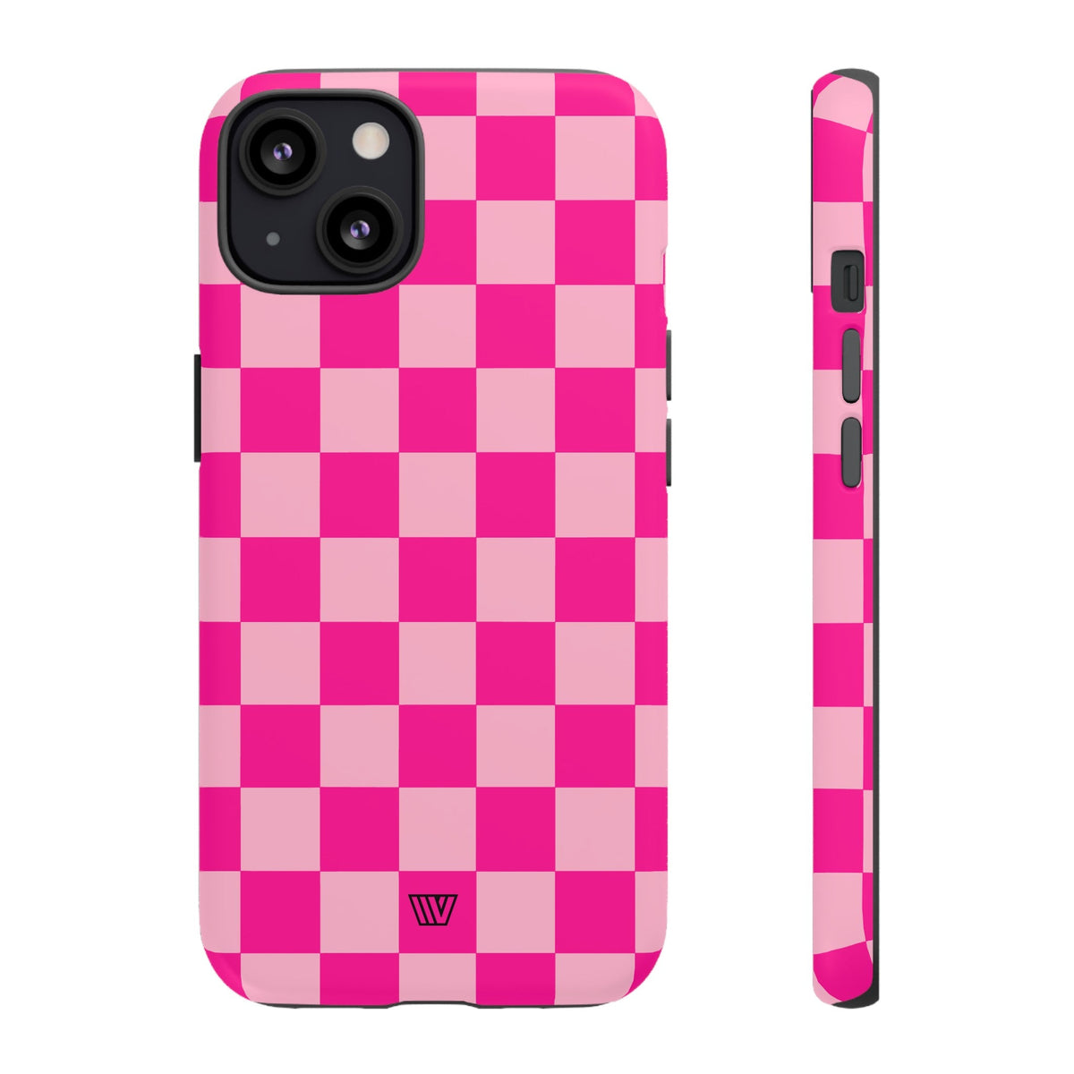 Hot Pink Checkerboard Tough Phone Case Trovvve