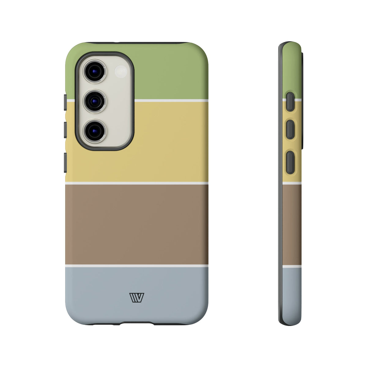 Bold Stripes Tough Phone Case Dual-Layer Impact Resistant