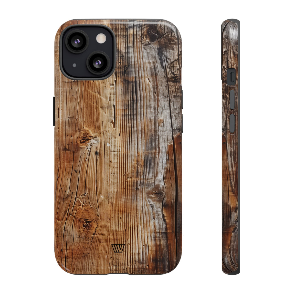 Tough Polycarbonate Dual-Layer Phone Case WOOD