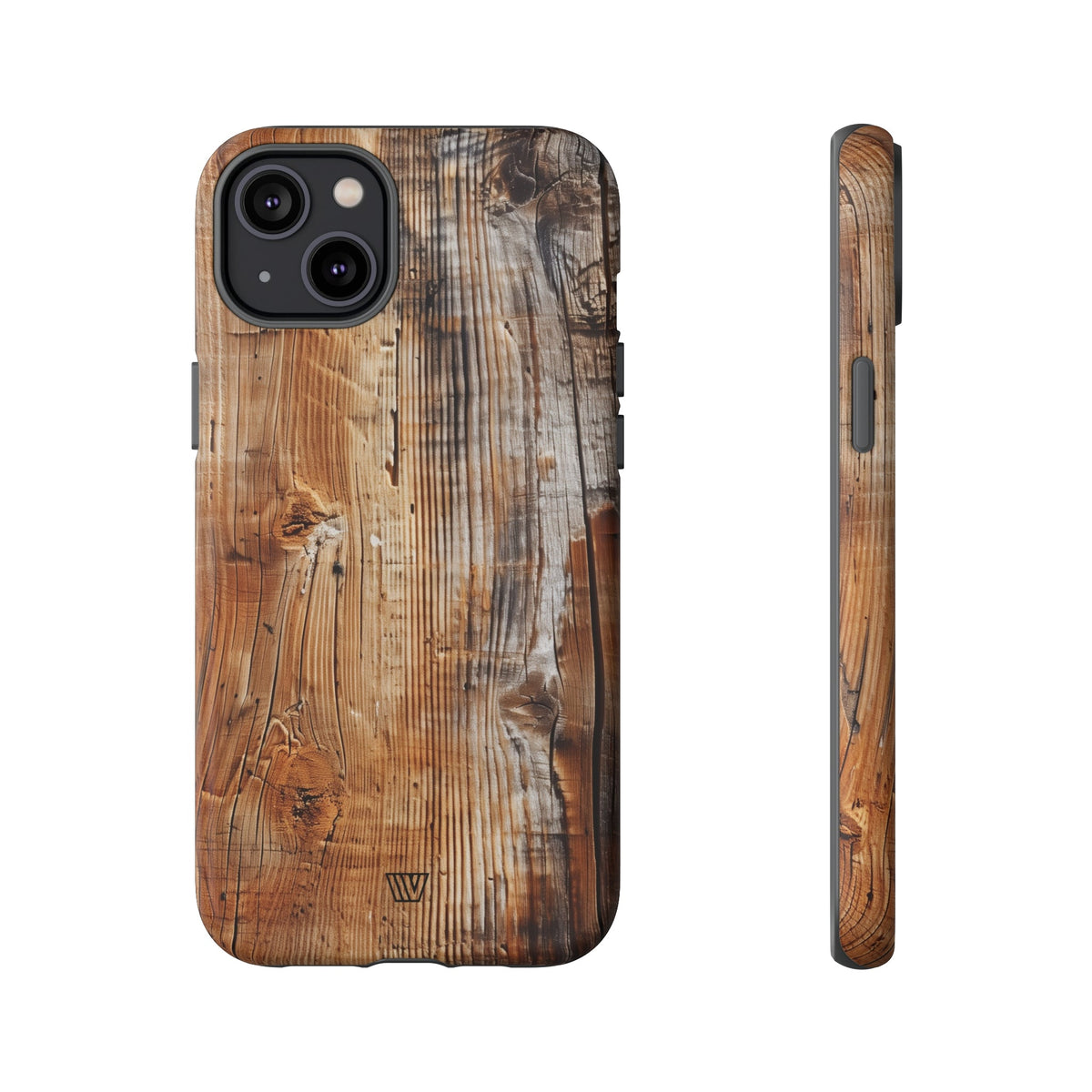 Tough Polycarbonate Dual-Layer Phone Case WOOD