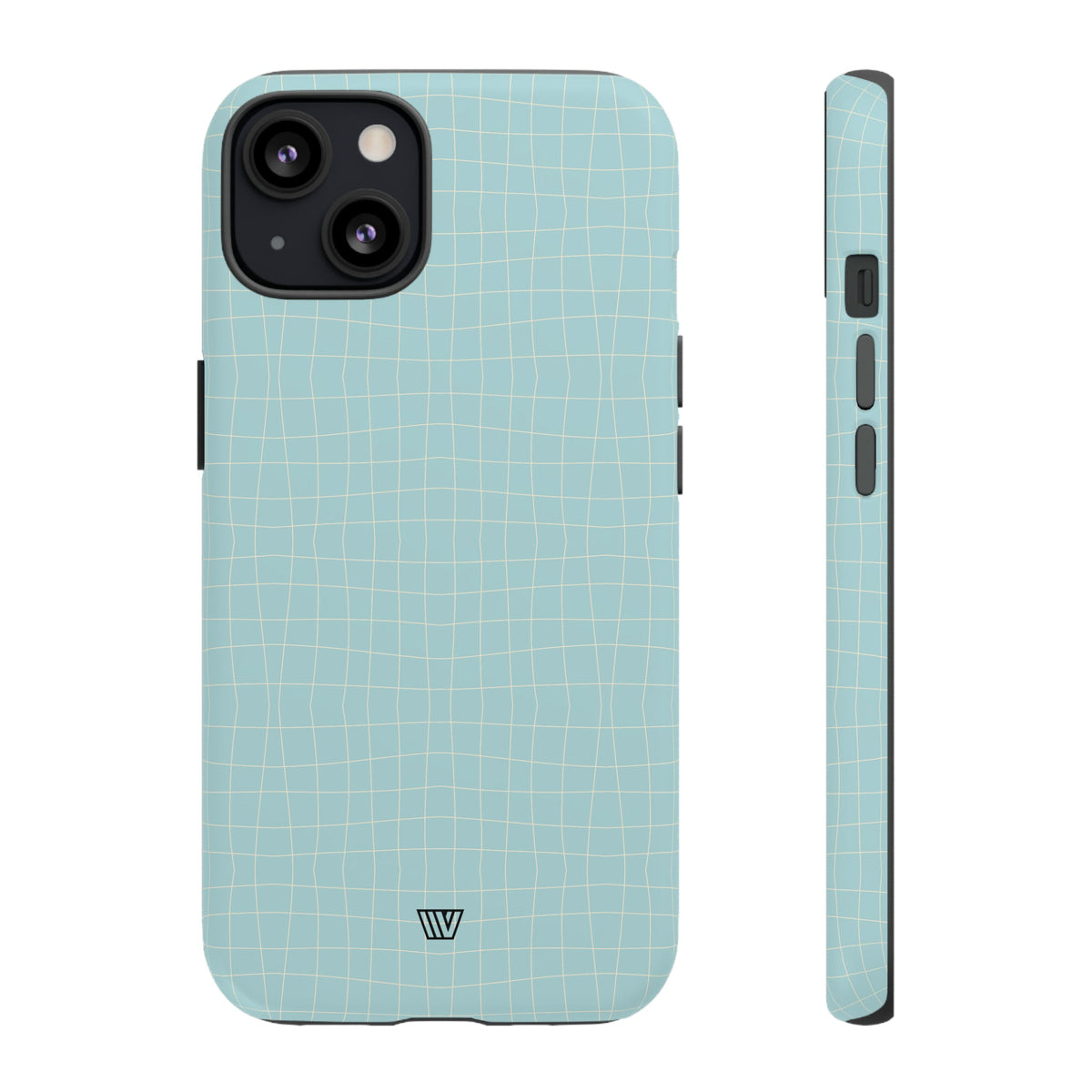 Tough Phone Case Polycarbonate Dual-Layer BLUE WICKER