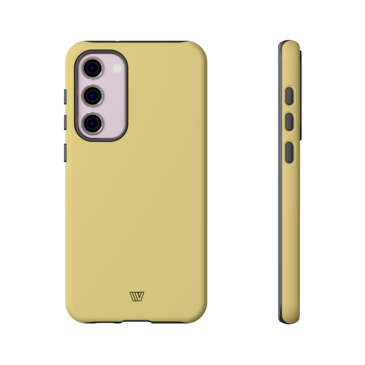 Muted Yellow Solid Tough Phone Case