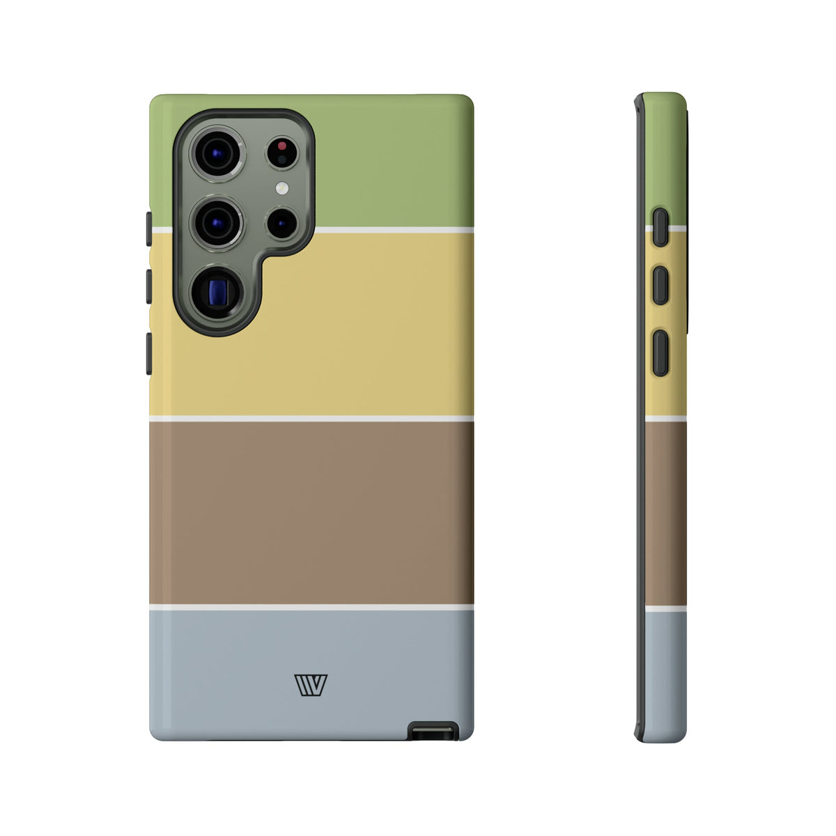 Bold Stripes Tough Phone Case Dual-Layer Impact Resistant