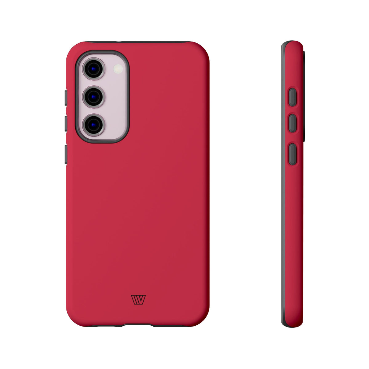 Red Amaranth Tough Phone Case Dual-Layer Protection