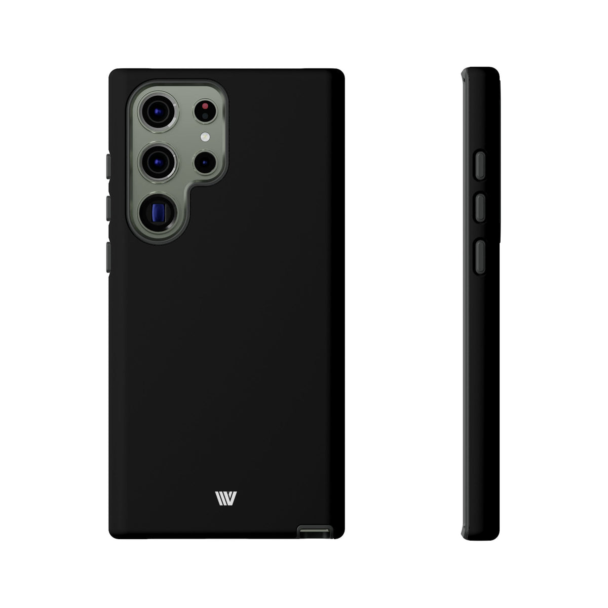 Tough Phone Case Impact Resistant Dual-Layer JET BLACK