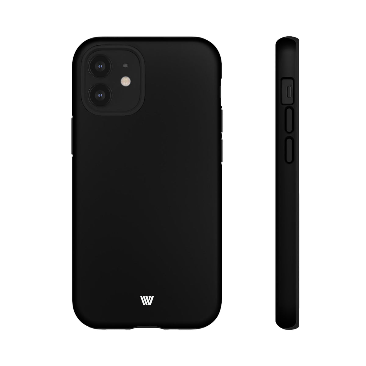 Tough Phone Case Impact Resistant Dual-Layer JET BLACK