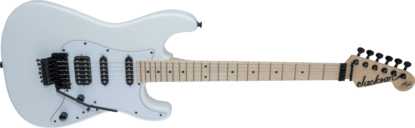 Jackson X Series Signature Adrian Smith SDXM - Snow White with Maple Fingerboard