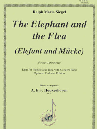 The Elephant And The Flea - Picc-tba Duet W Band Alliance Series Softcover -NEW