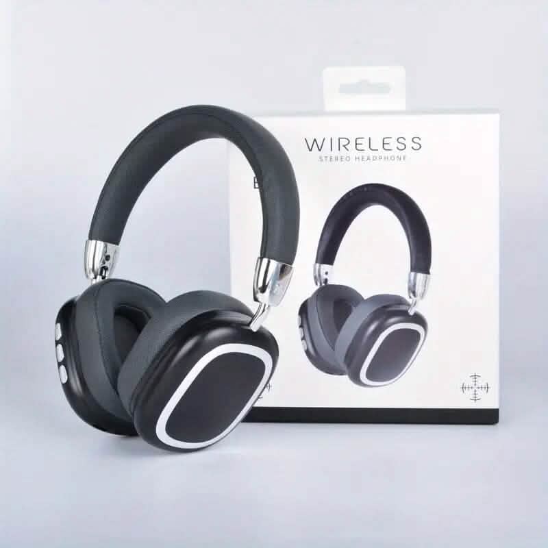 Wireless Noise-Cancelling Headphones 40-Hour Battery Life Headphones