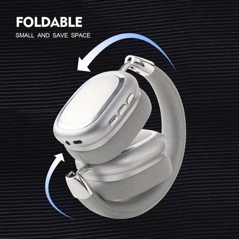 Wireless Noise-Cancelling Headphones 40-Hour Battery Life Headphones