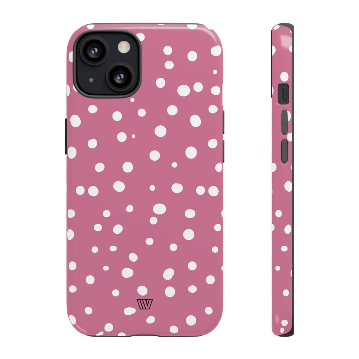Blush Red Dots Tough Phone Case