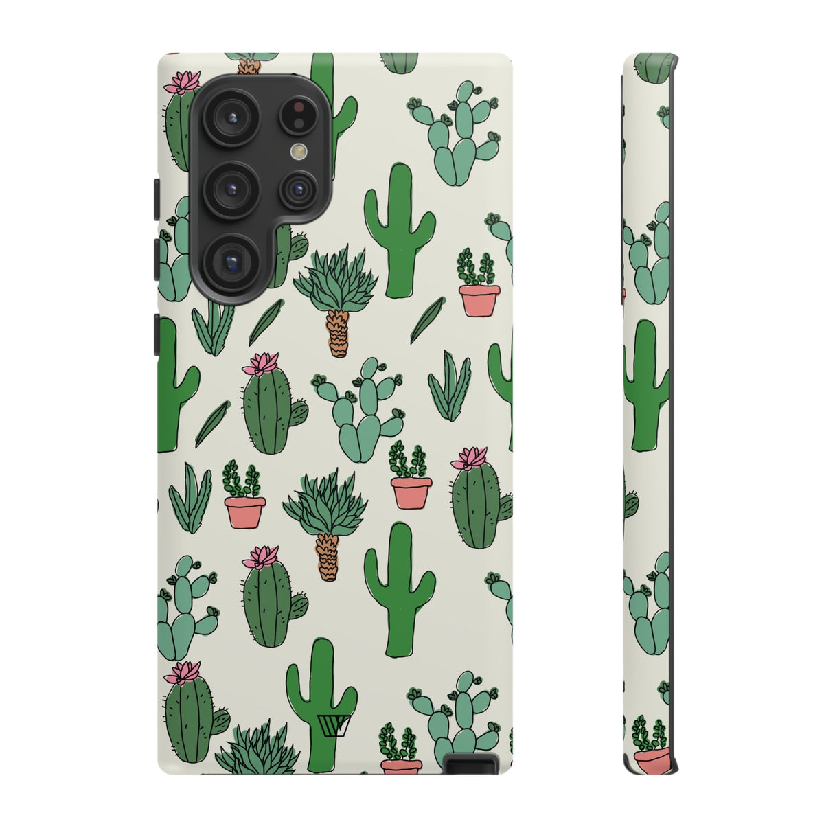 Tough Impact-Resistant Phone Case CACTUS DOODLES