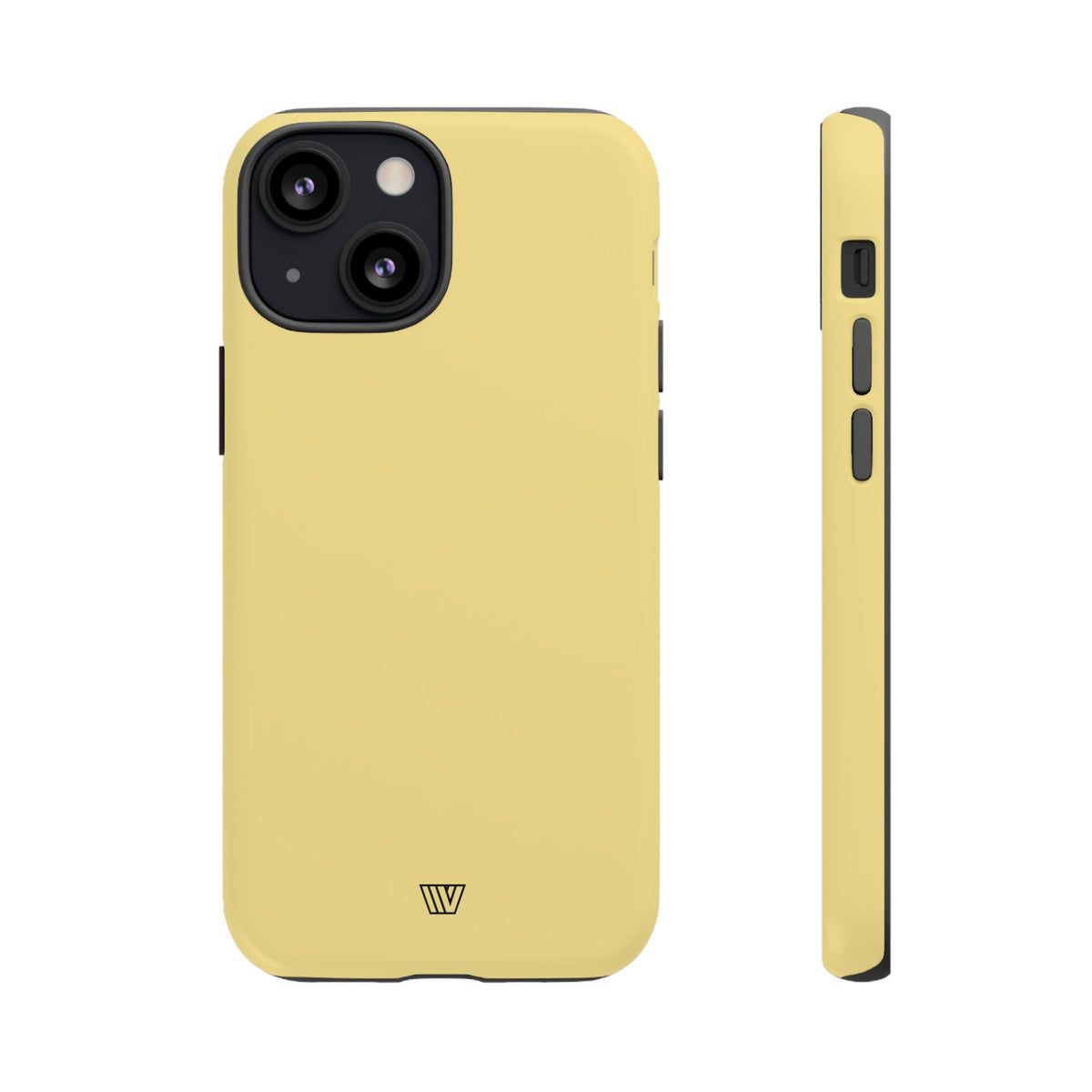 Muted Yellow Solid Tough Phone Case
