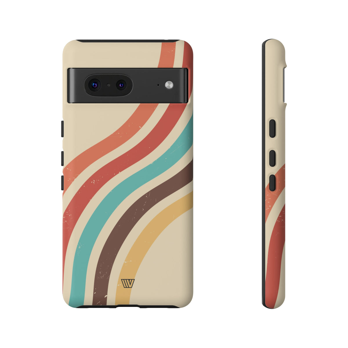 Vintage Stripe Tough Durable Phone Case