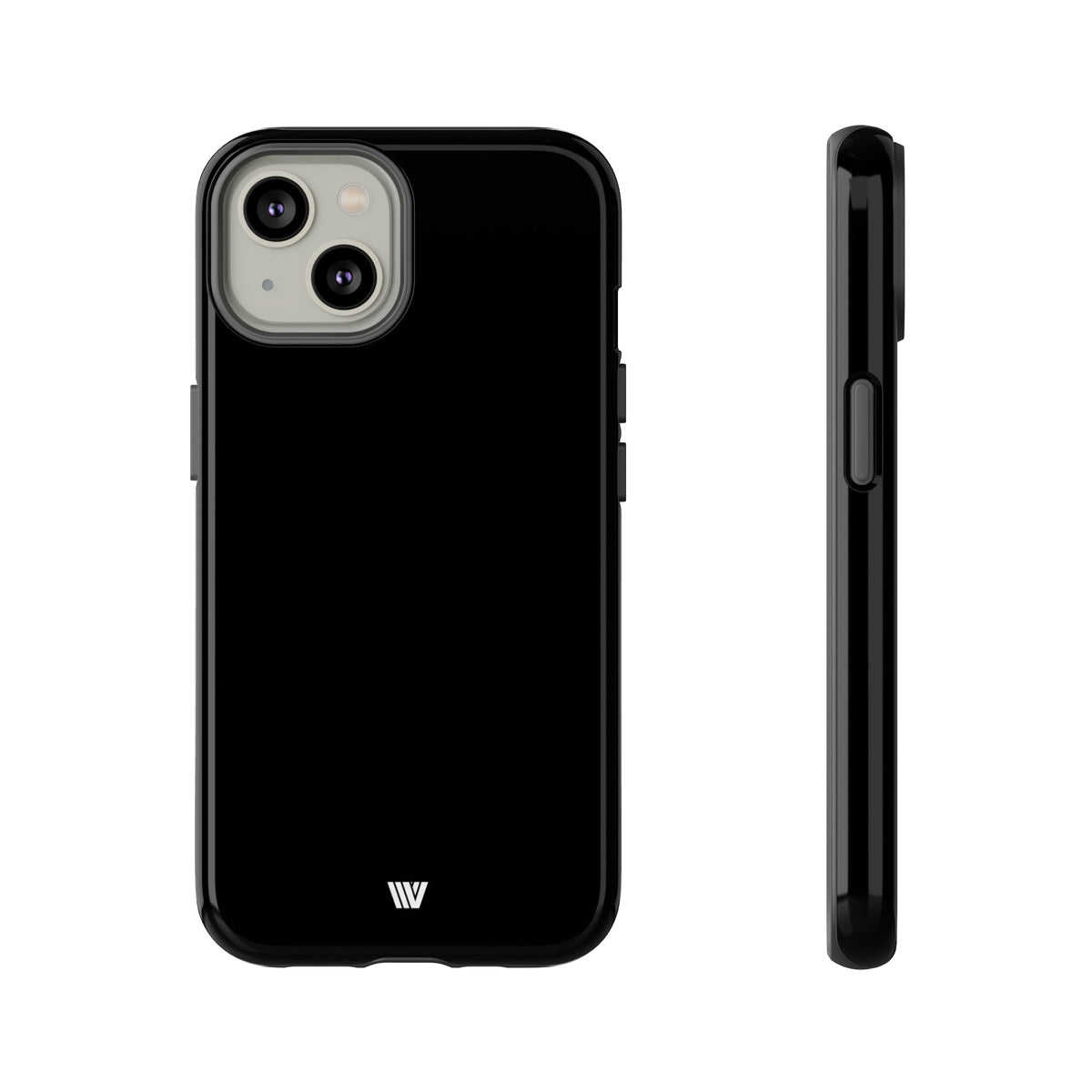 Tough Phone Case Impact Resistant Dual-Layer JET BLACK