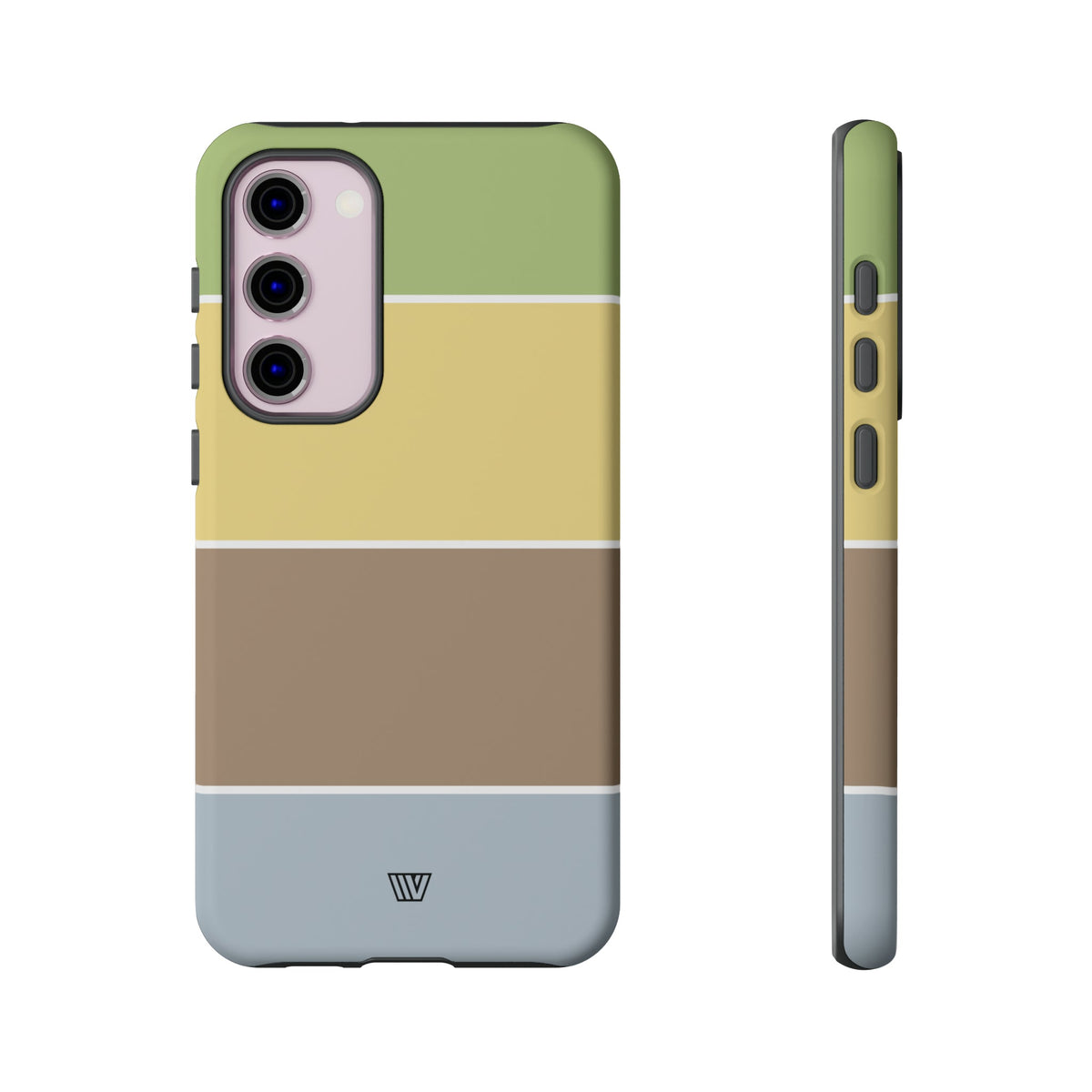 Bold Stripes Tough Phone Case Dual-Layer Impact Resistant