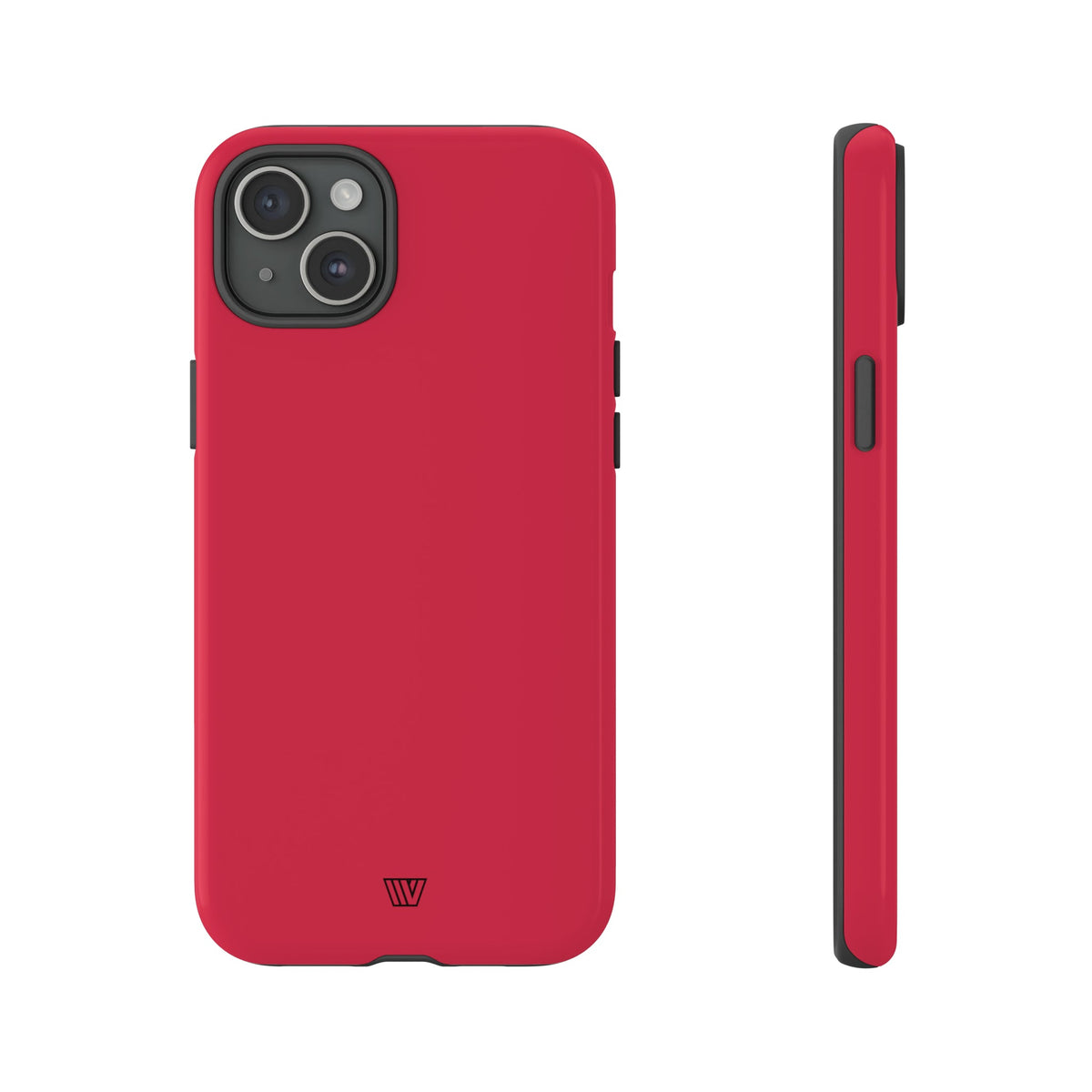 Red Amaranth Tough Phone Case Dual-Layer Protection