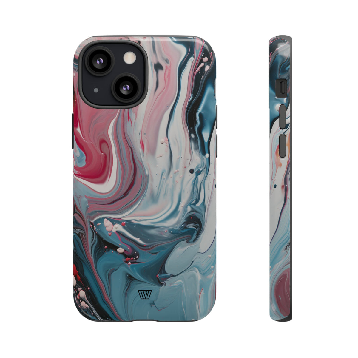 Blue Pastel Swirl Tough Phone Case