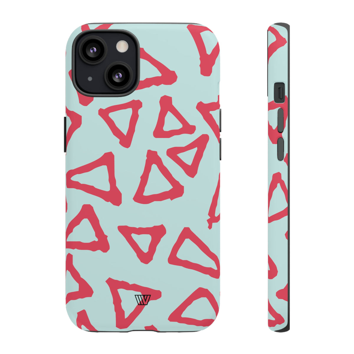Triangle Doodle Tough Protective Phone Case