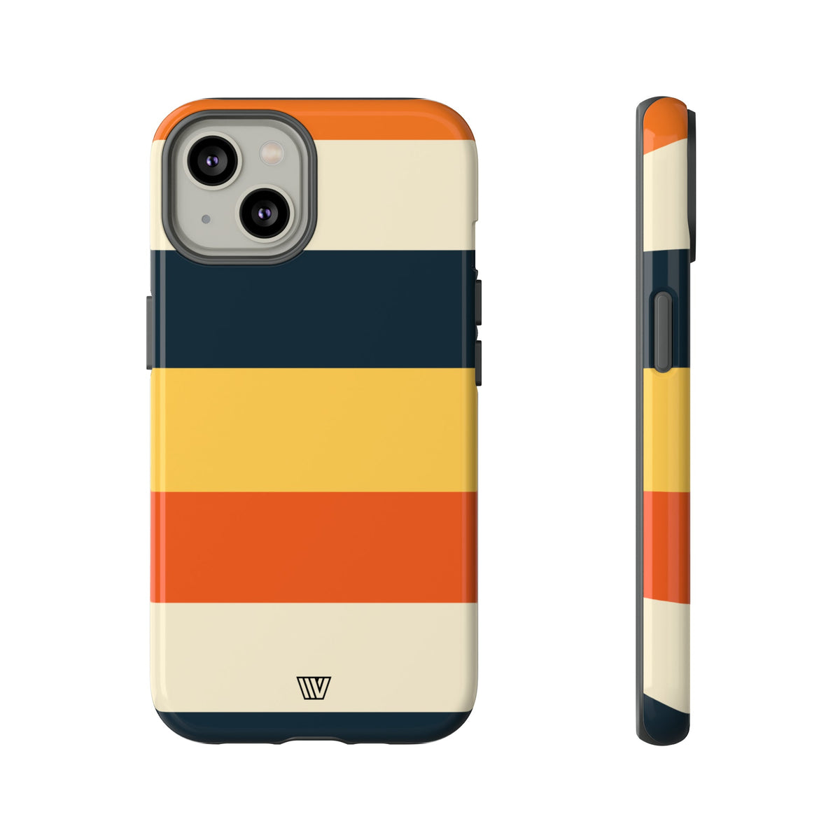 Beach Sunset Stripes Tough Phone Case