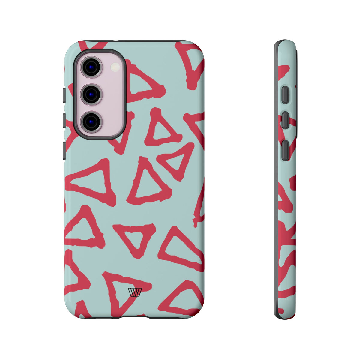 Triangle Doodle Tough Protective Phone Case