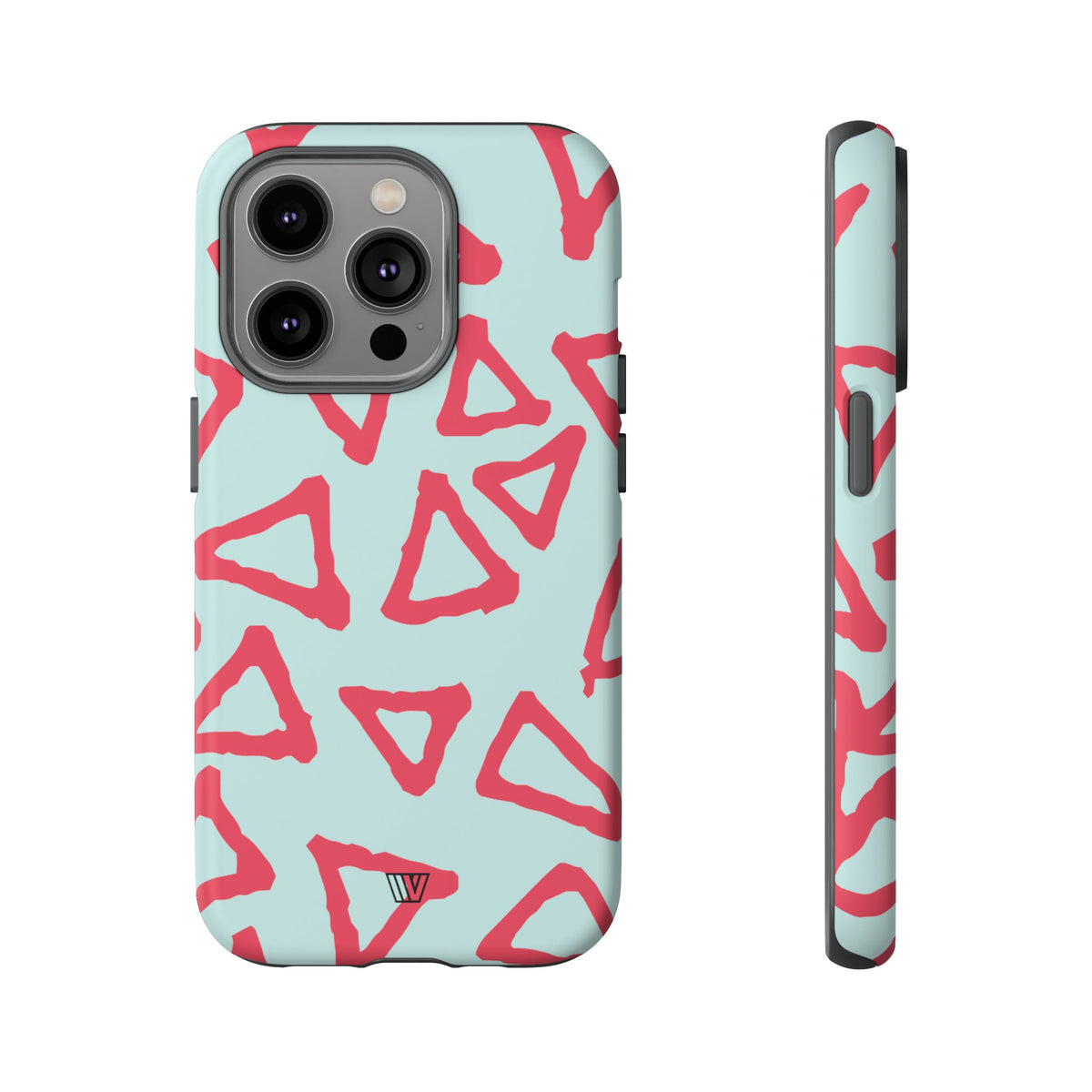 Triangle Doodle Tough Protective Phone Case