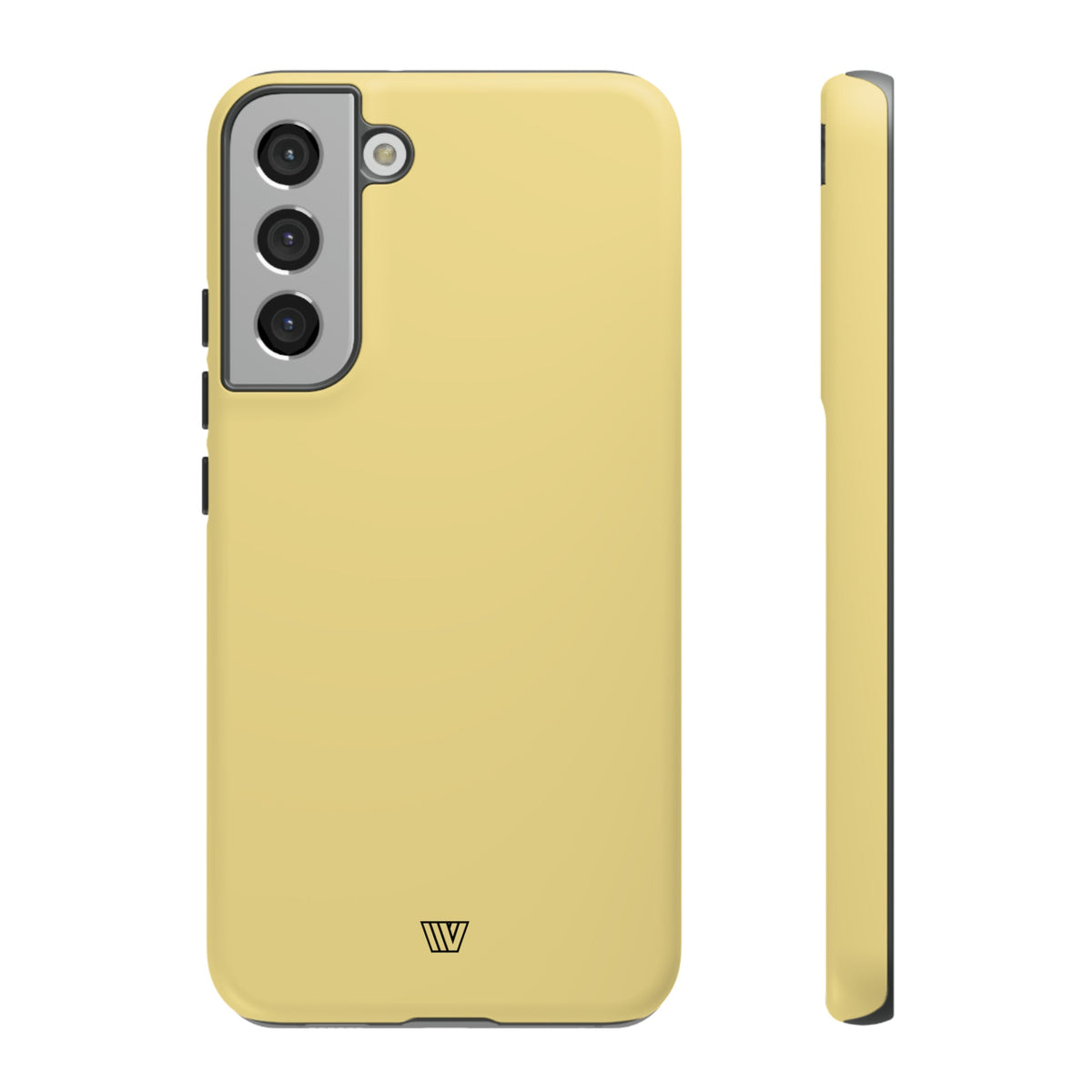 Muted Yellow Solid Tough Phone Case