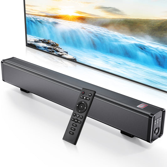 JYX H7 31.5in 3D Surround Sound Bar with Subwoofer for TV