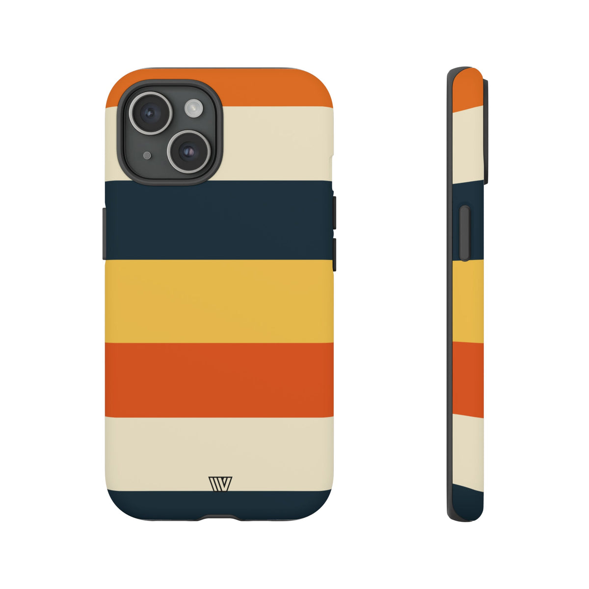 Beach Sunset Stripes Tough Phone Case