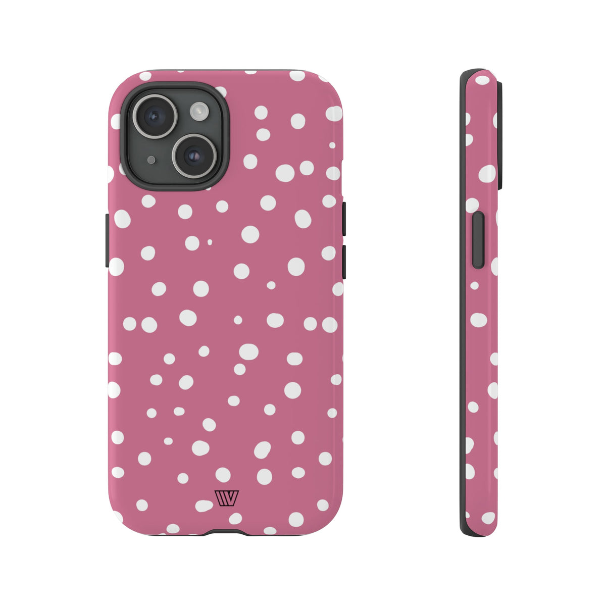Blush Red Dots Tough Phone Case
