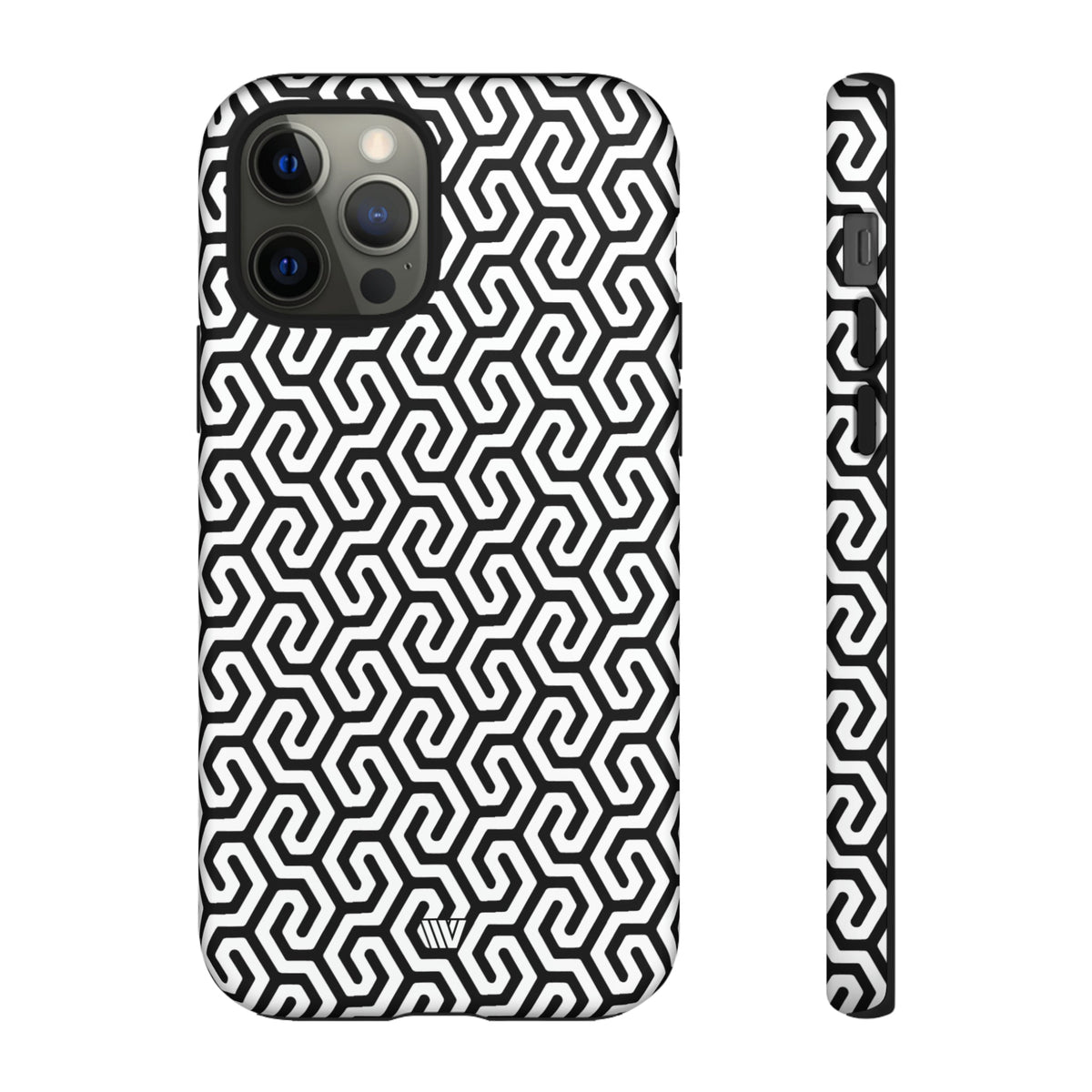 Tough Phone Case Dual-layer Protection TWISTED GRID