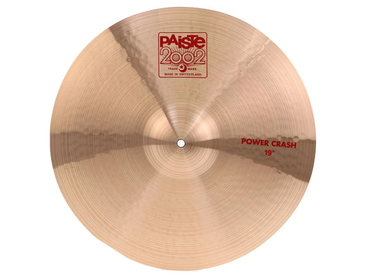 Paiste 2002 Power Crash Cymbal - 19 inches-NEW