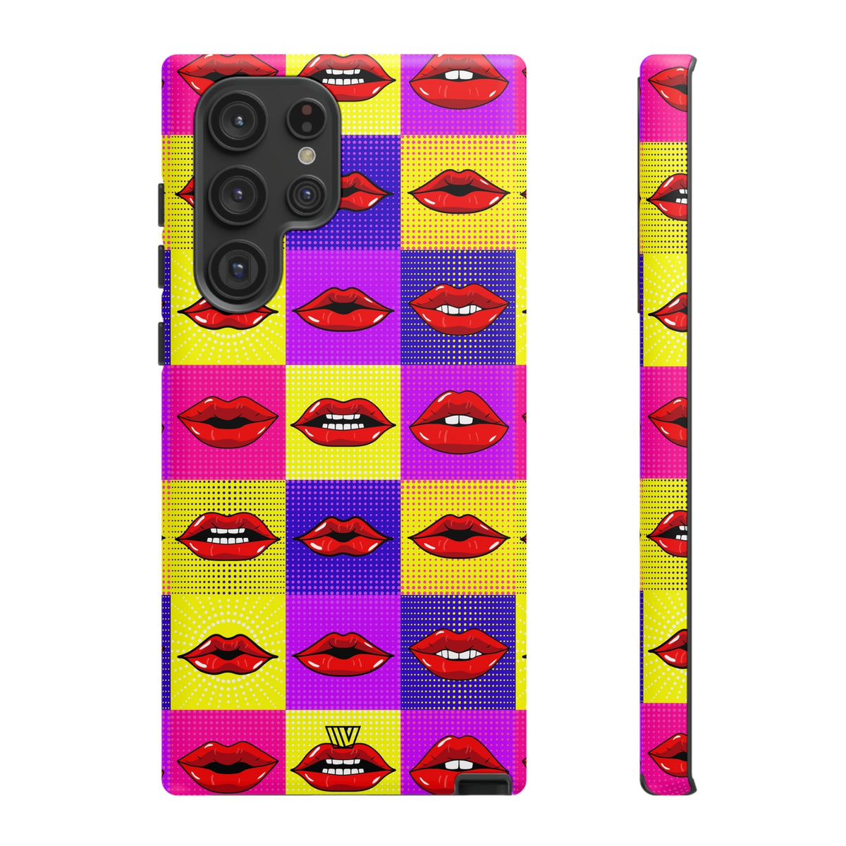 Tough Phone Case Dual-layer Protection POP ART LIPS