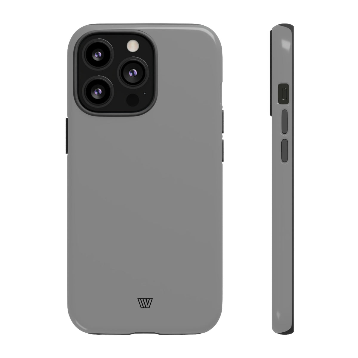Solid Gray Tough Phone Case