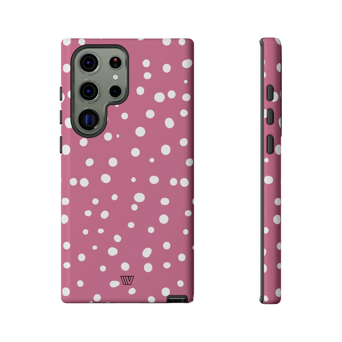Blush Red Dots Tough Phone Case