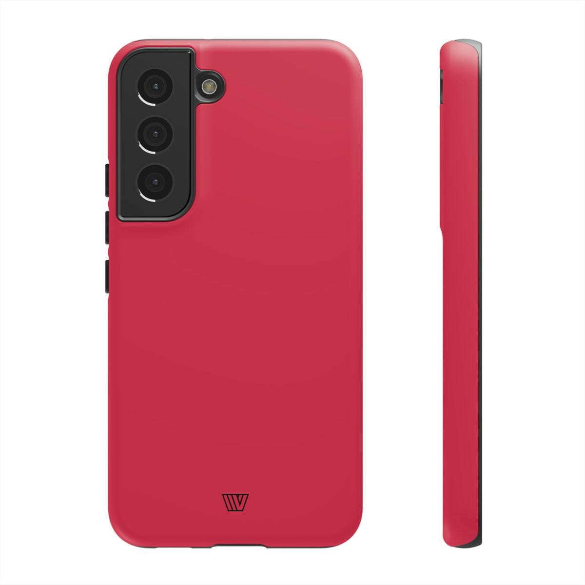 Red Amaranth Tough Phone Case Dual-Layer Protection