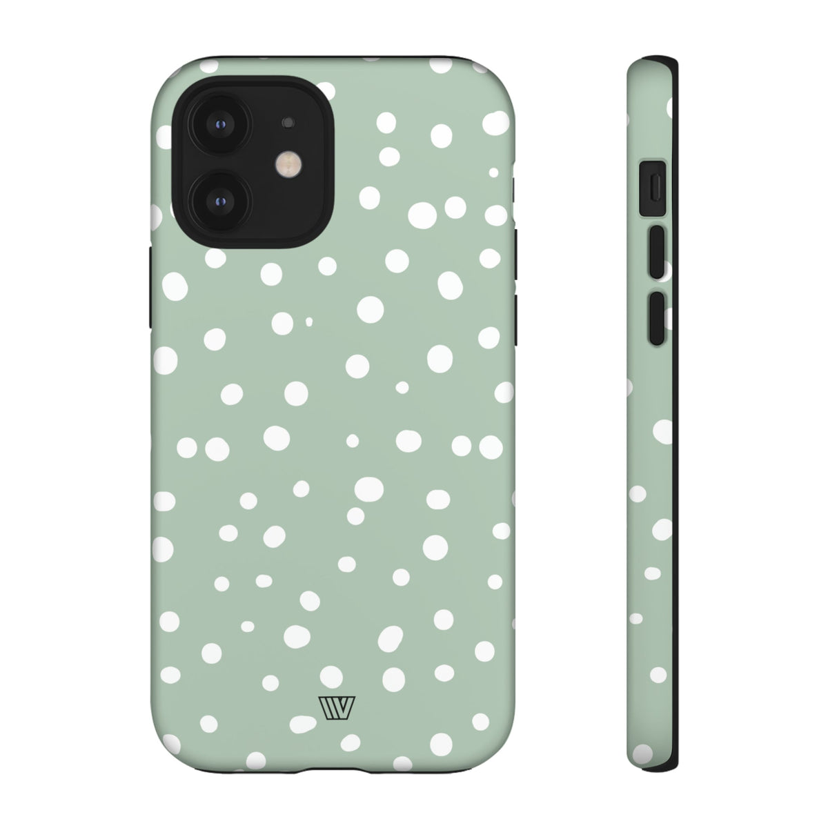 Pastel Green Dots Tough Phone Case