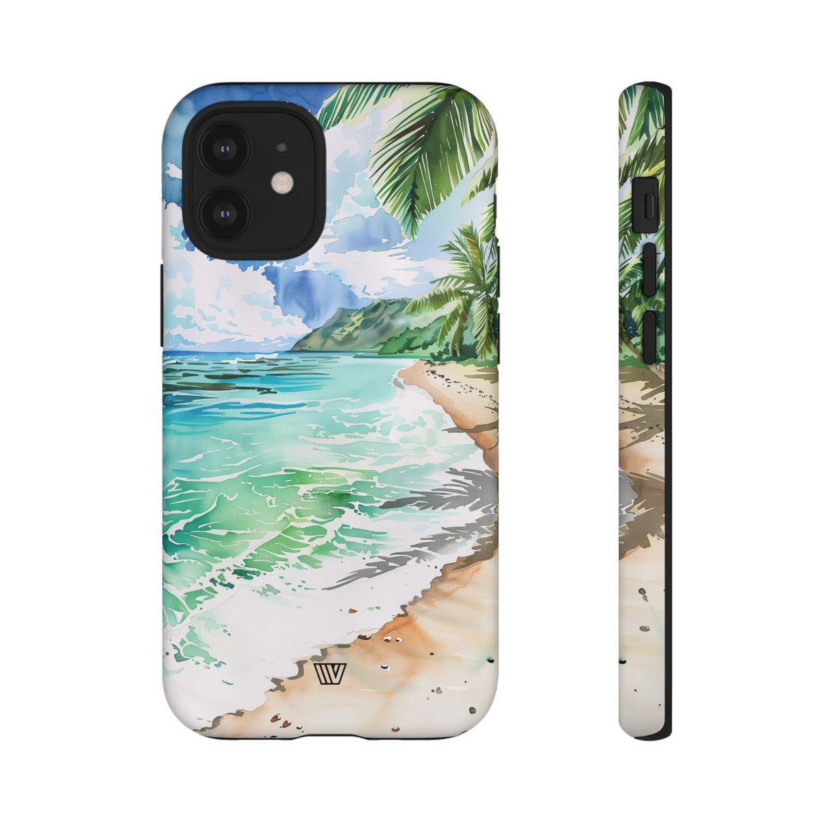Watercolor Beach Tough Phone Case