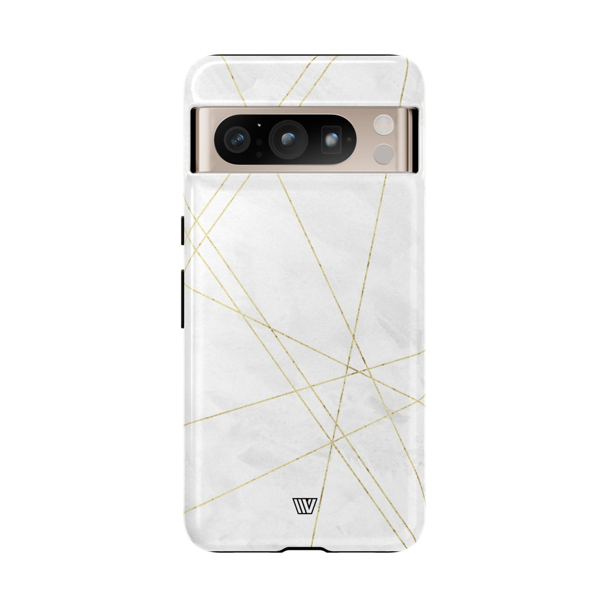 Tough Phone Case Impact Resistant Dual-Layer Shell GOLD LINES