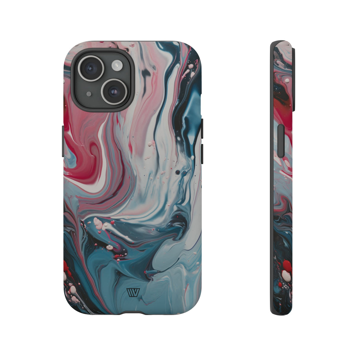 Blue Pastel Swirl Tough Phone Case